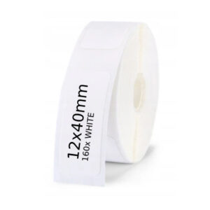 NIIMBOT Etykiety Termiczne Naklejki 12*40mm 160szt